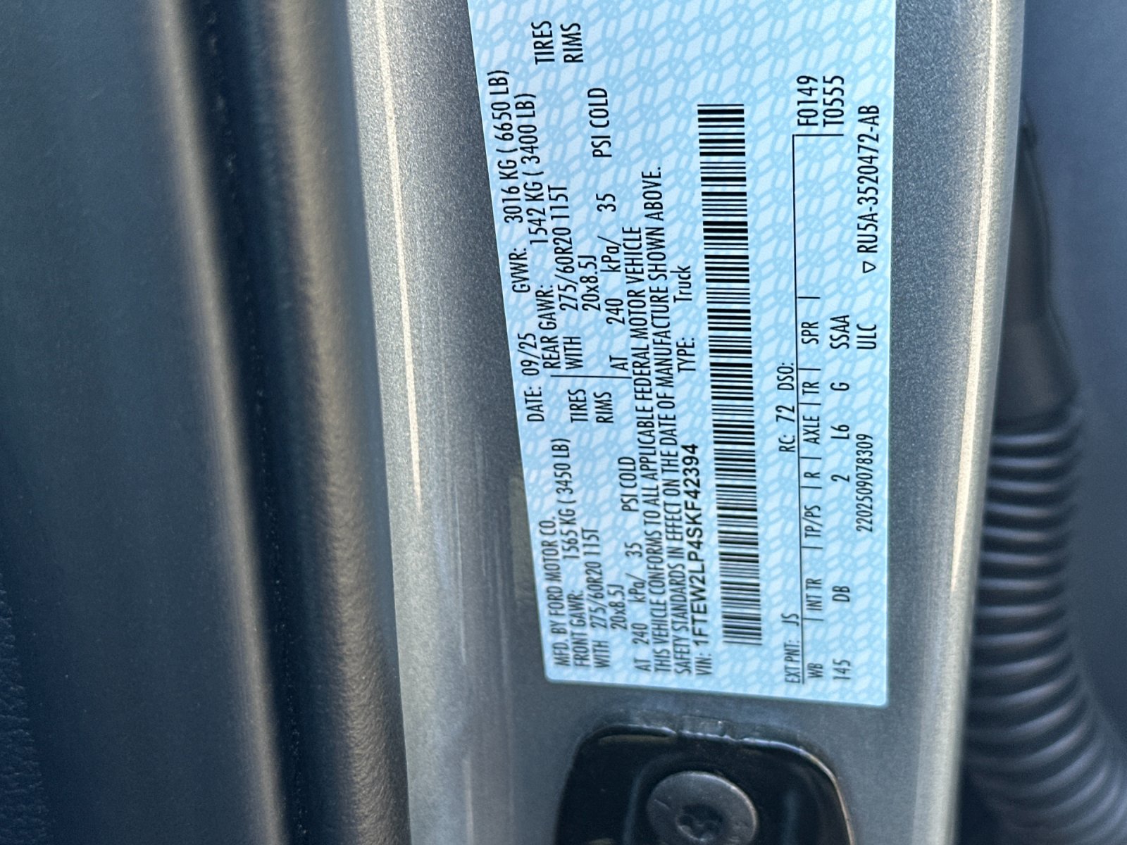 Used 2025 Silver Ford STX image 27