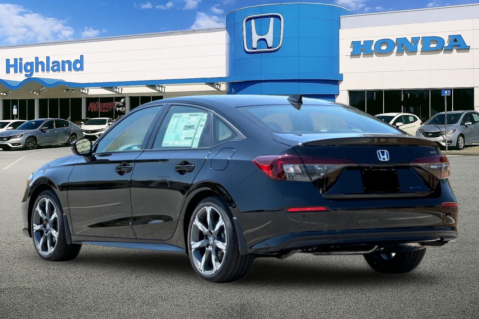 New 2026 Crystal Black Pearl Honda 2WD Sport Touring Hybrid image 3
