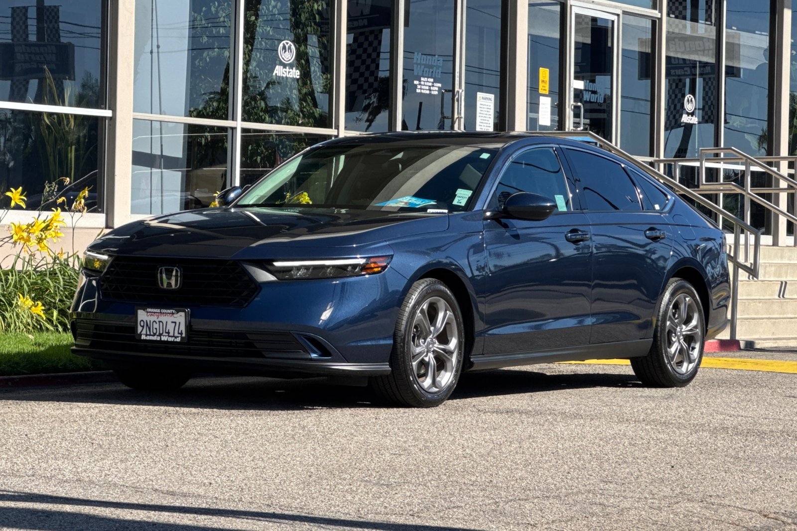 Certified Used 2024 Canyon River Blue Metallic Honda 1.5T EX image 8