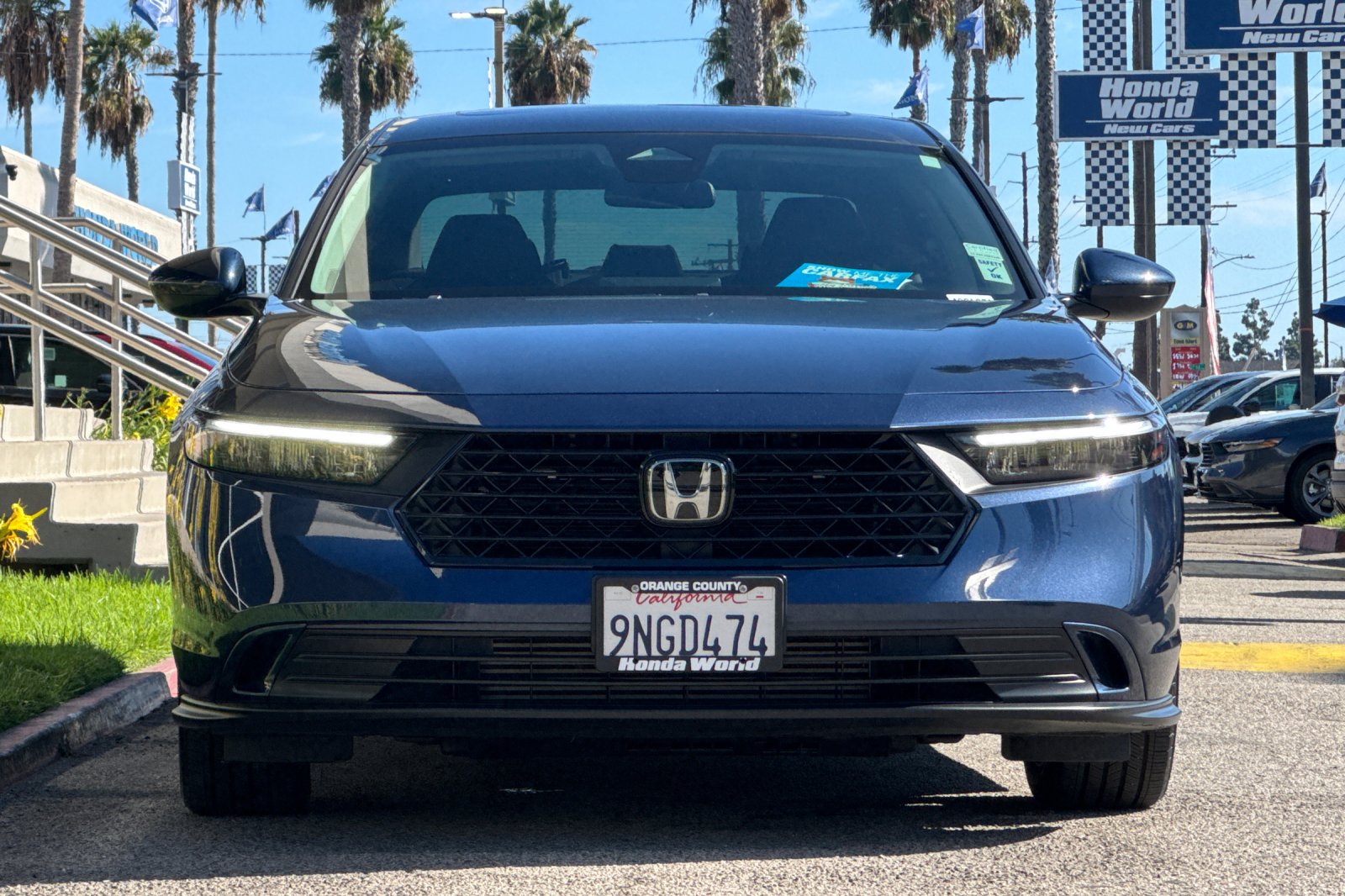 Certified Used 2024 Canyon River Blue Metallic Honda 1.5T EX image 9