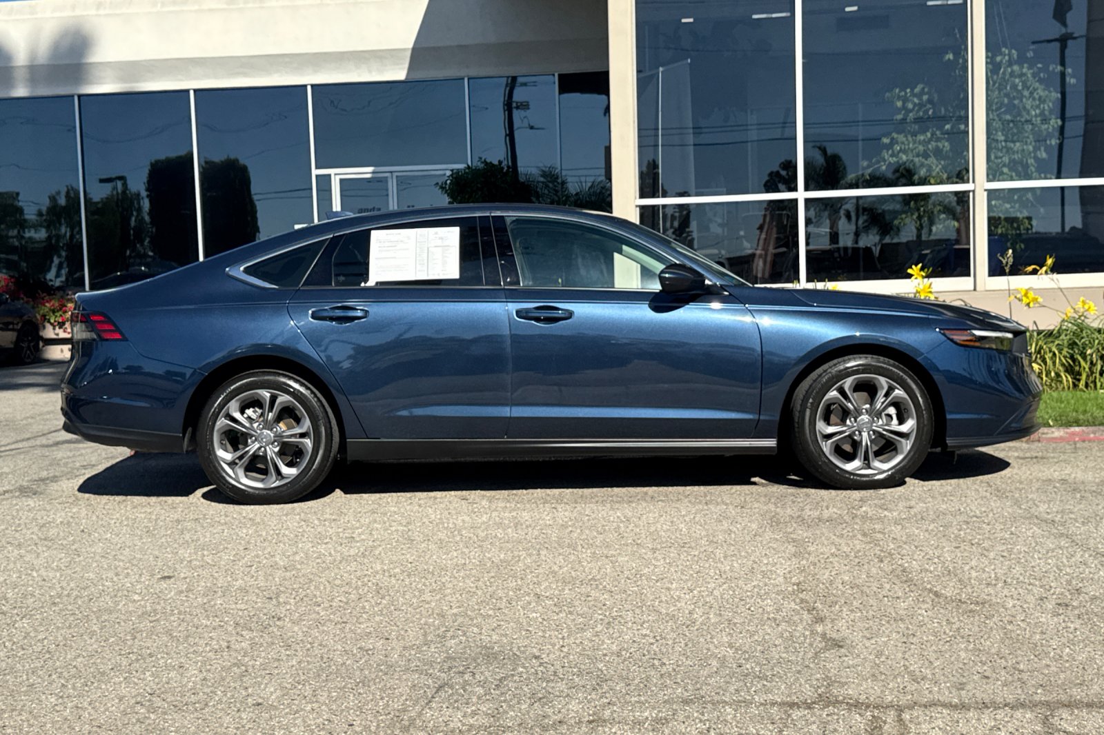 Certified Used 2024 Canyon River Blue Metallic Honda 1.5T EX image 3
