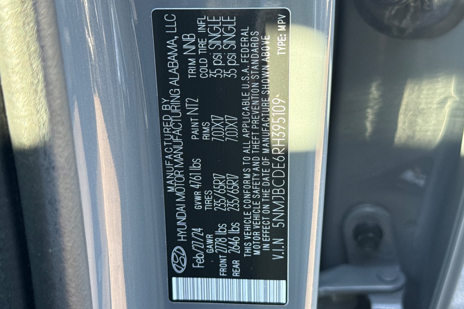 Used 2024 Gray Hyundai SEL image 28
