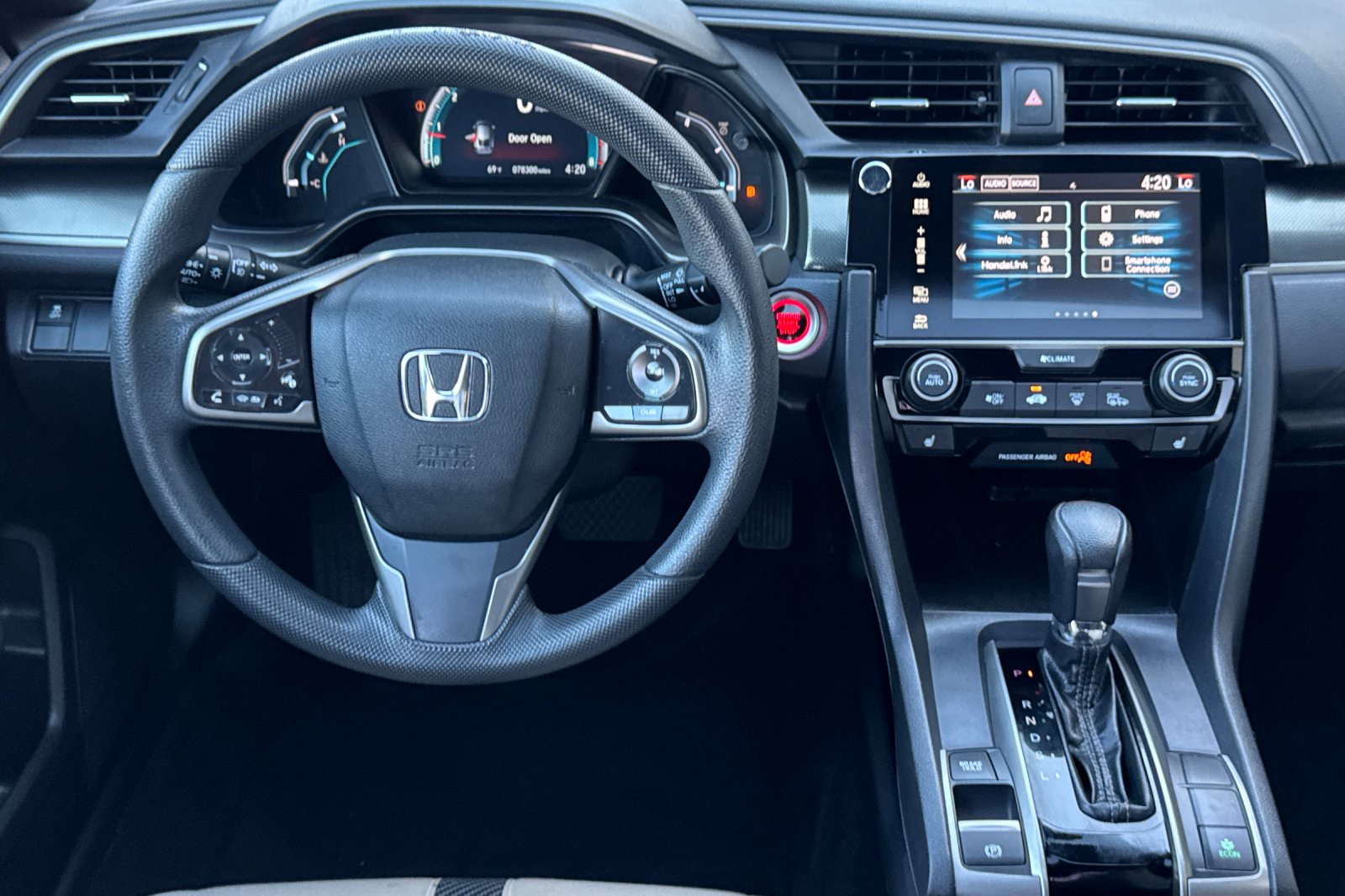 Certified Used 2018 Taffeta White Honda EX image 14
