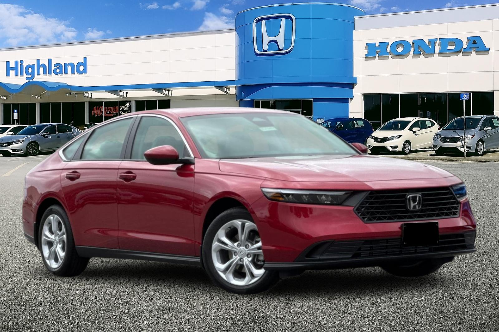 New 2026 Radiant Red Metallic Honda LX image 7