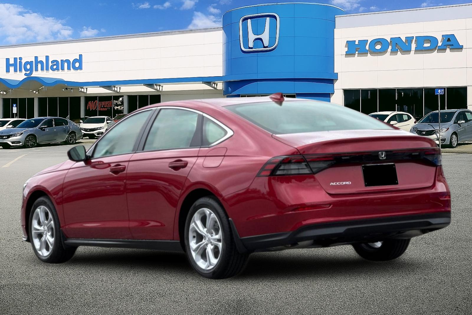 New 2026 Radiant Red Metallic Honda LX image 3