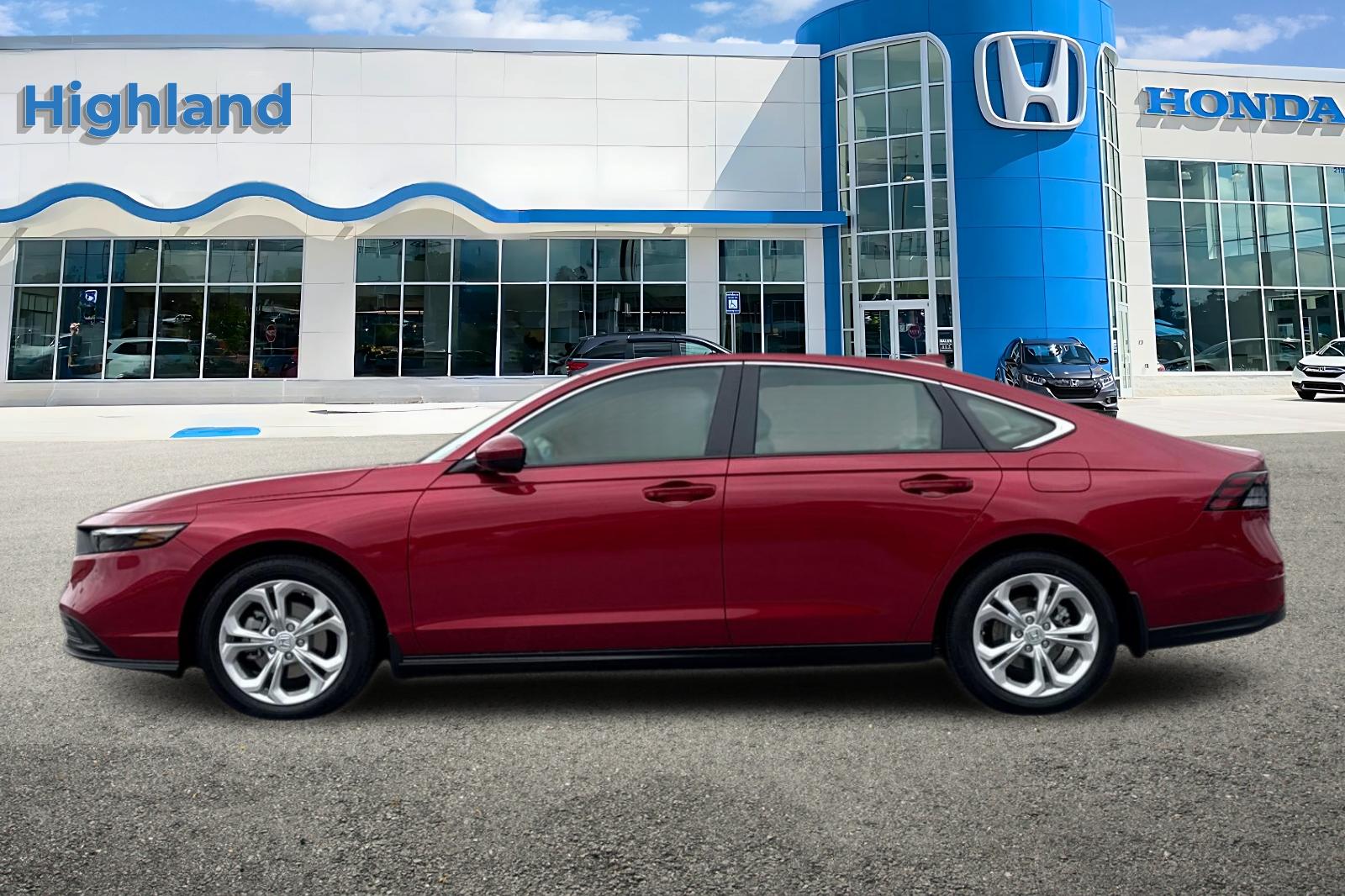 New 2026 Radiant Red Metallic Honda LX image 2
