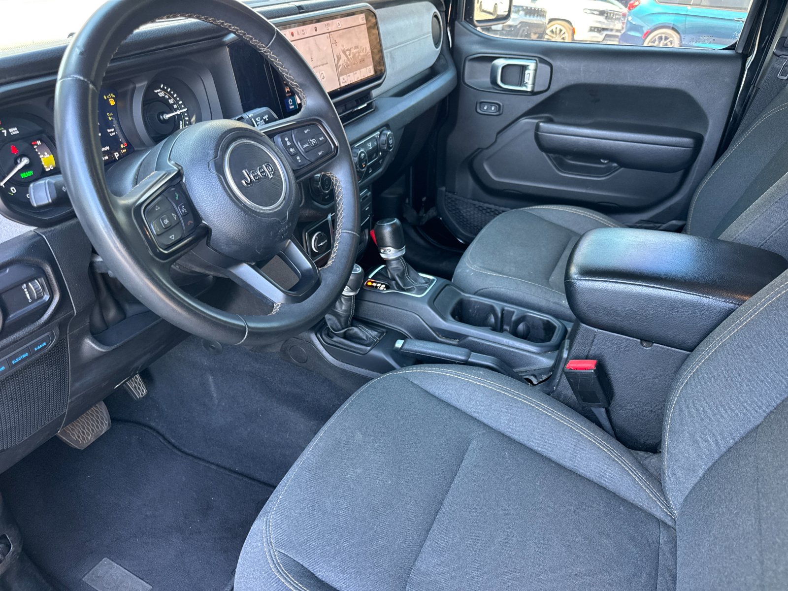 Used 2024 Black Jeep Sport S 4xe image 10