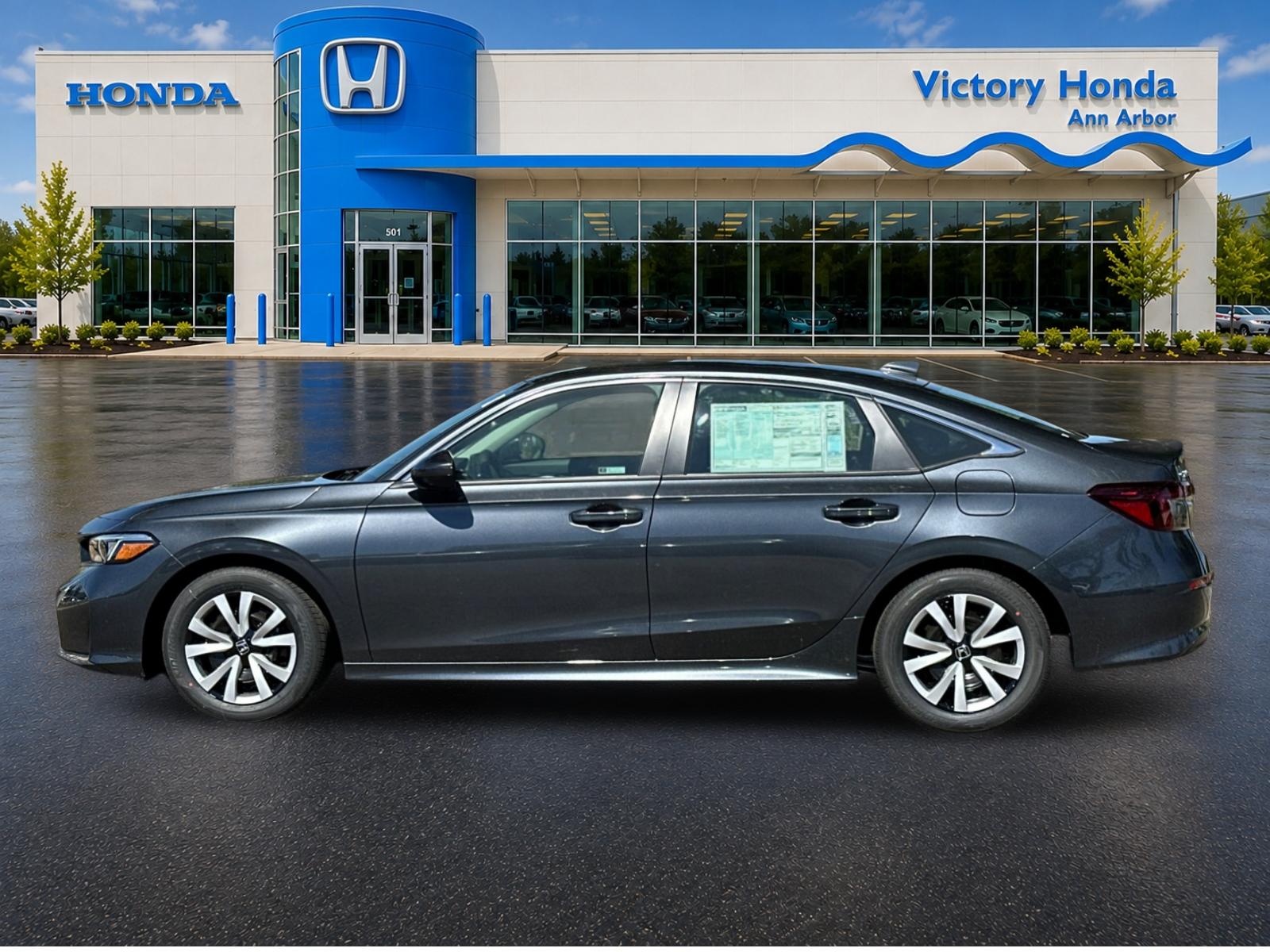New 2026 Meteorite Gray Metallic Honda 2WD LX image 7