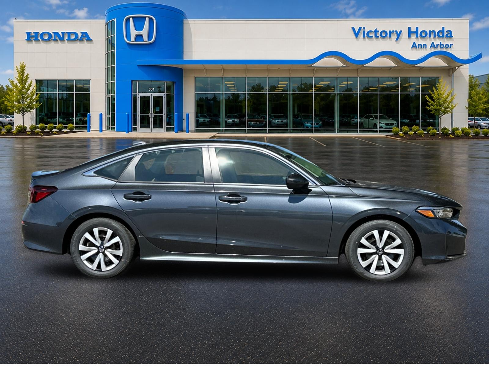 New 2026 Meteorite Gray Metallic Honda 2WD LX image 4