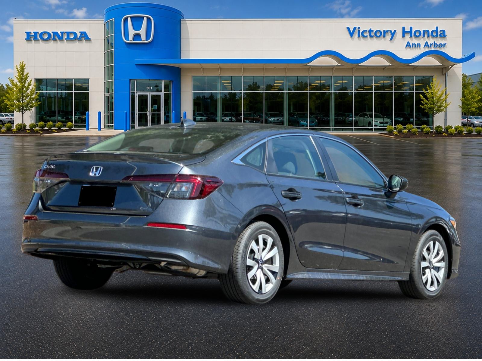 New 2026 Meteorite Gray Metallic Honda 2WD LX image 5