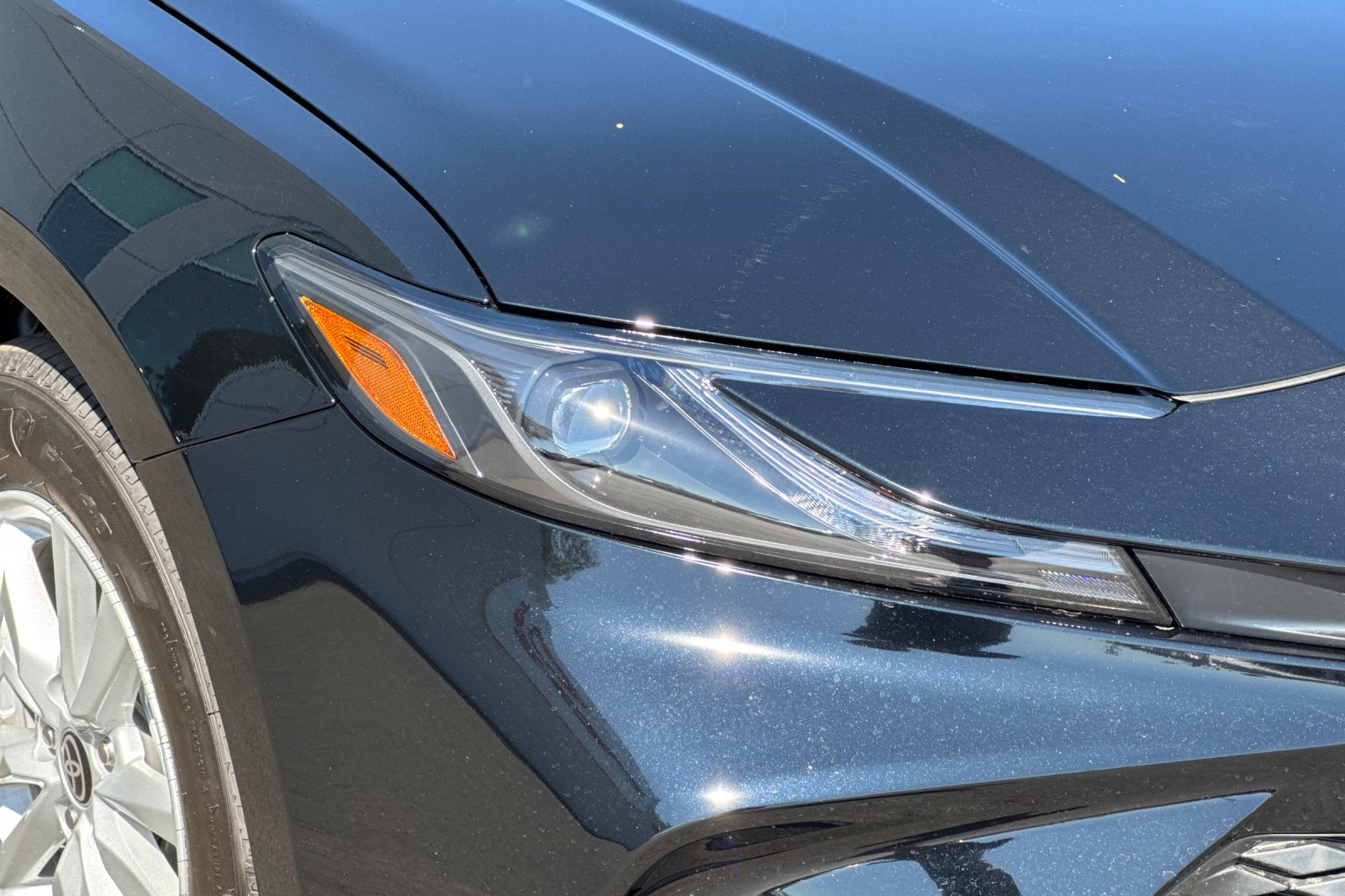 New 2026 Midnight Black Metallic Toyota LE image 10