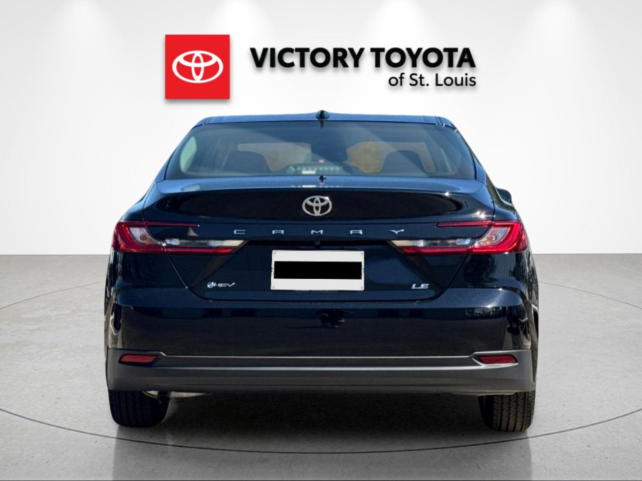 New 2026 Midnight Black Metallic Toyota LE image 4