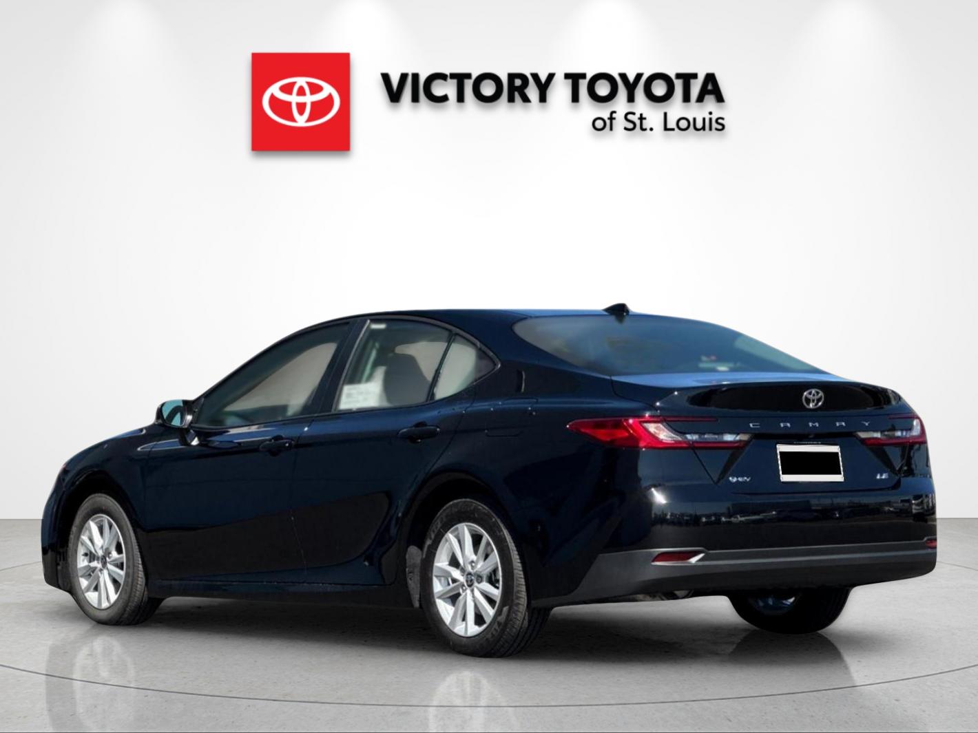New 2026 Midnight Black Metallic Toyota LE image 5