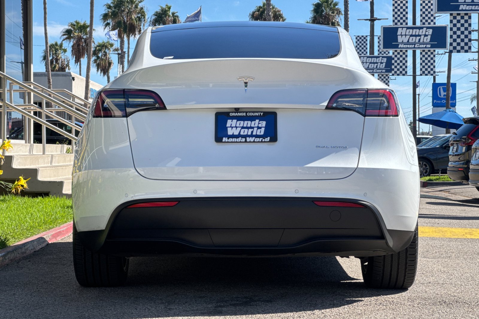 Used 2021 Pearl White Multi-Coat Tesla Long Range image 6