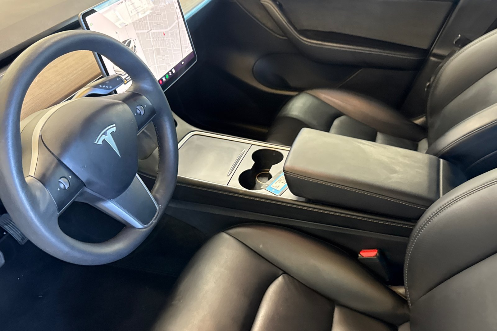 Used 2021 Pearl White Multi-Coat Tesla Long Range image 7