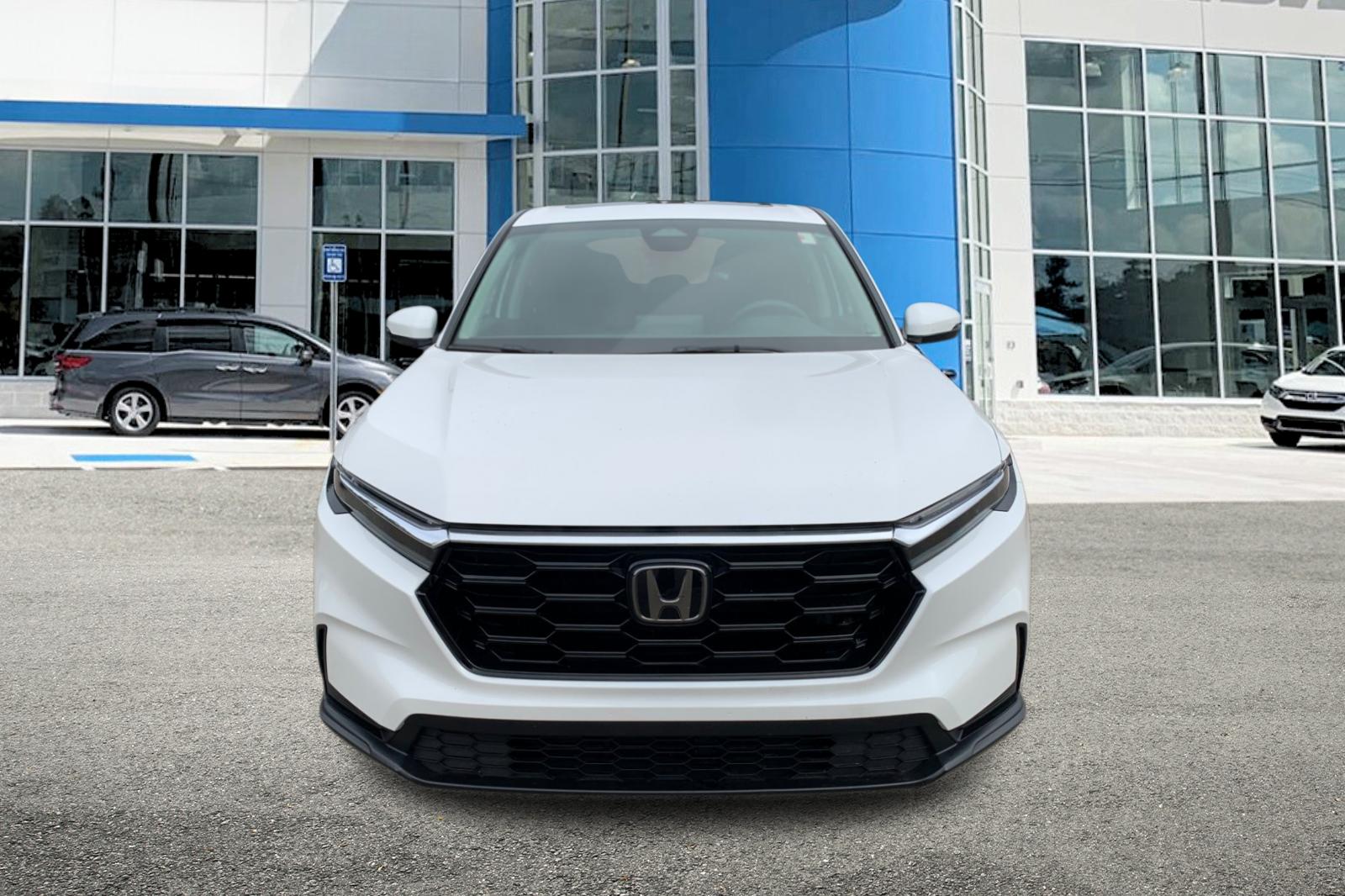 Certified Used 2025 Platinum White Pearl Honda EX image 8