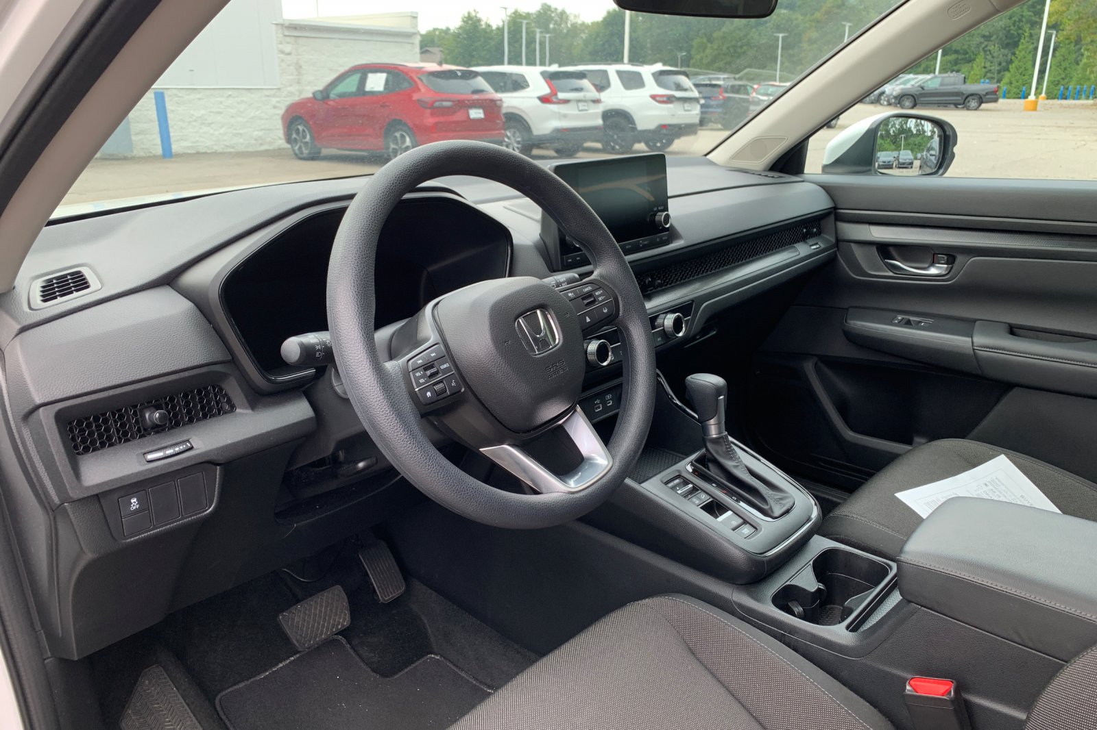 Certified Used 2025 Platinum White Pearl Honda EX image 9