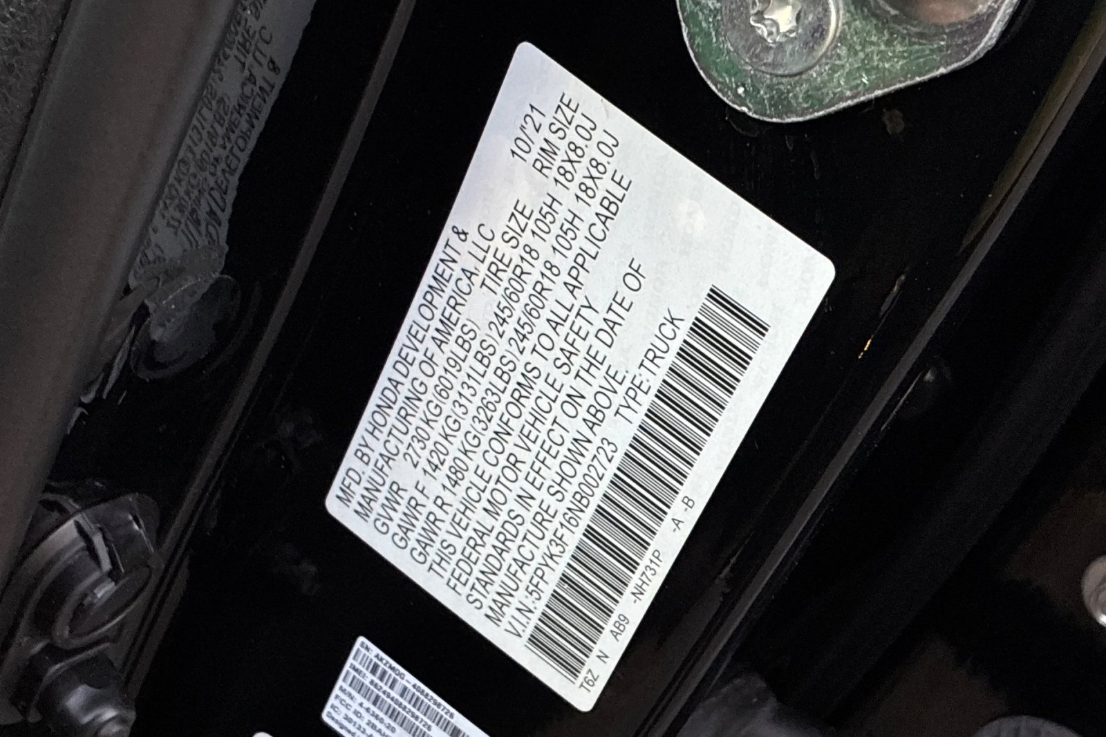 Used 2022 Crystal Black Pearl Honda Sport image 44