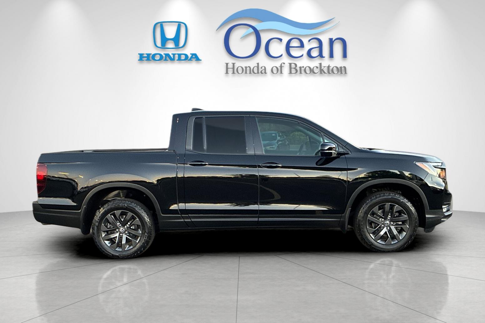 Used 2022 Crystal Black Pearl Honda Sport image 2