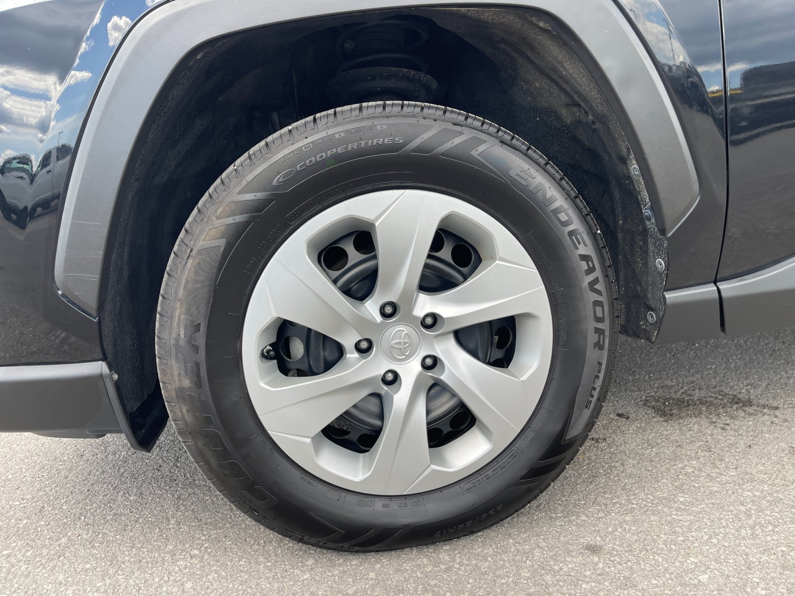 Used 2021 Black Toyota LE image 30