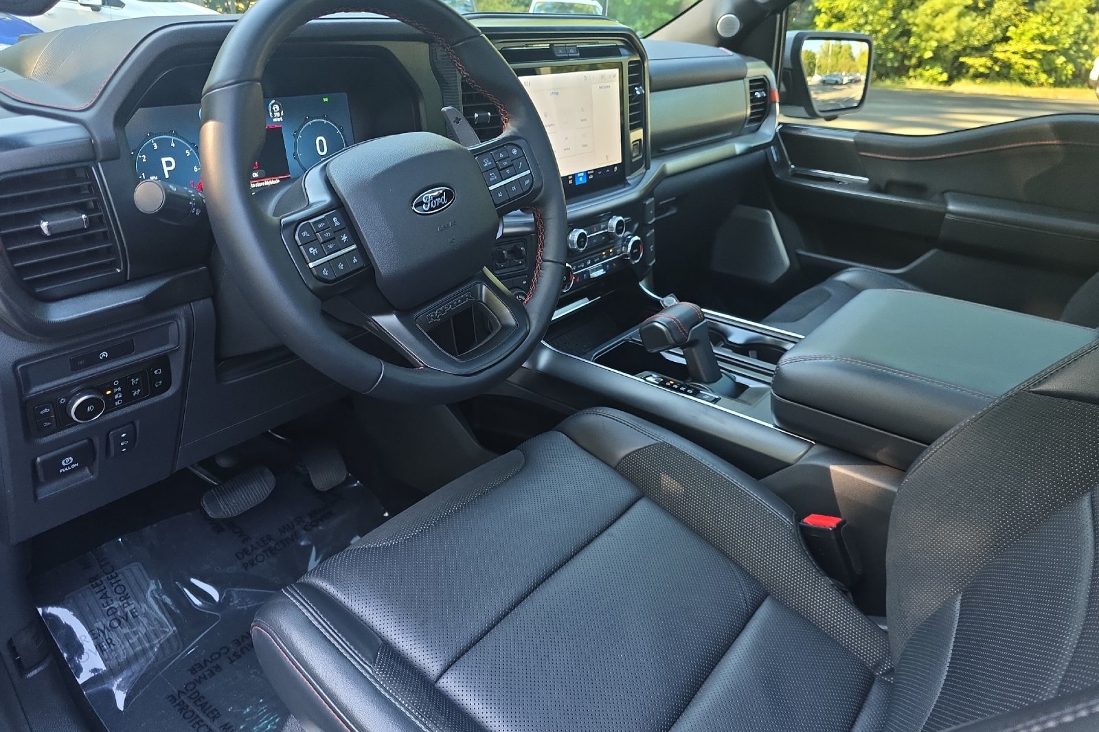 Used 2025 Space White Metallic Ford Raptor image 11
