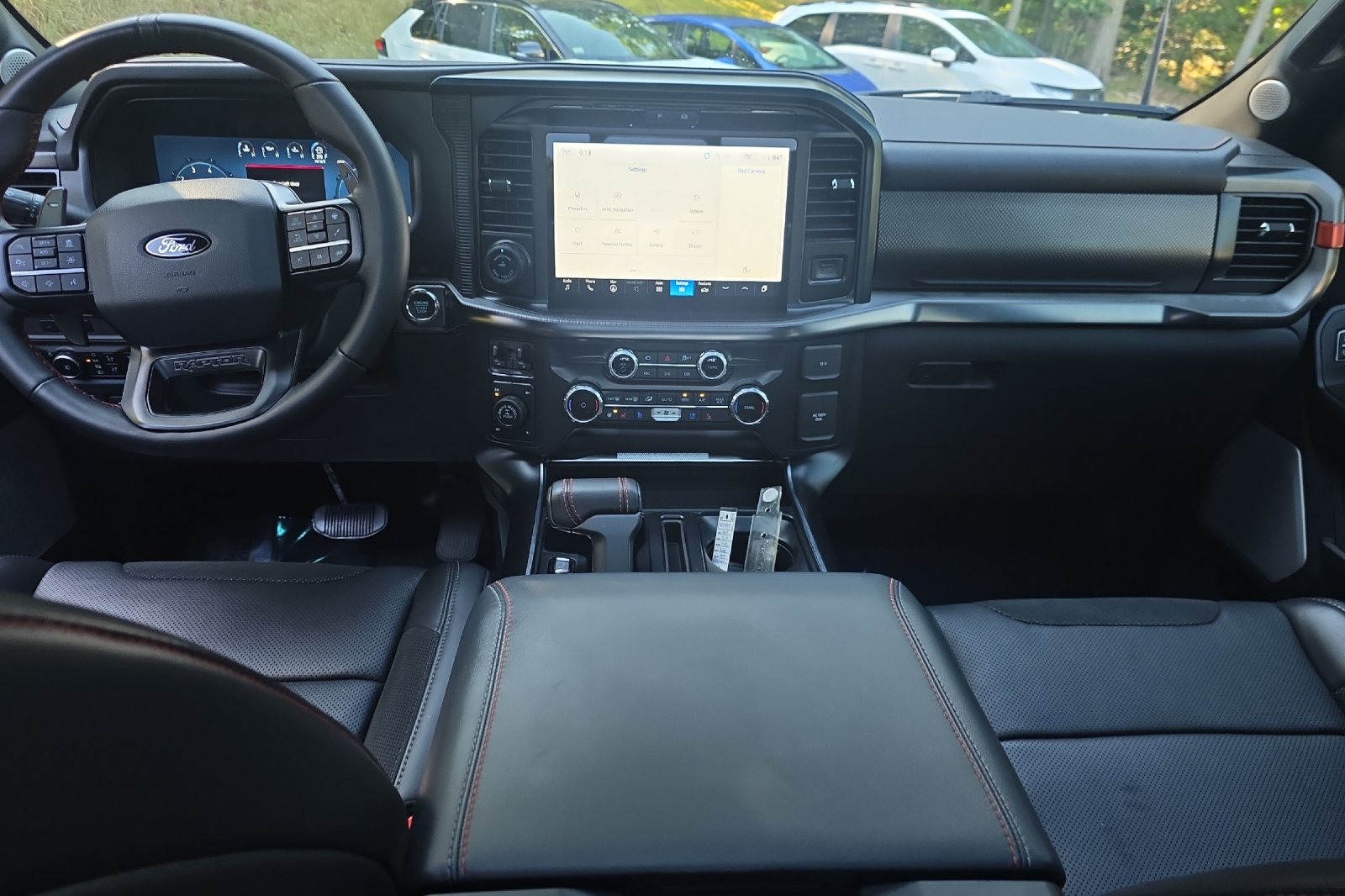 Used 2025 Space White Metallic Ford Raptor image 14