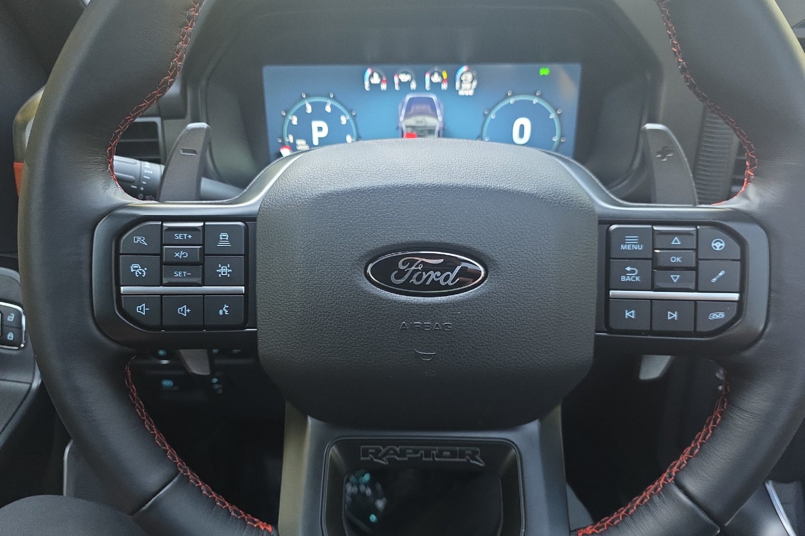 Used 2025 Space White Metallic Ford Raptor image 22