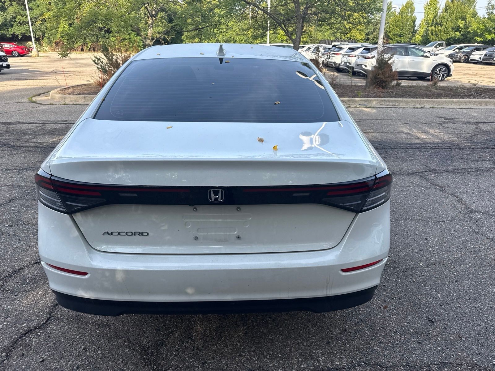 Certified Used 2024 Platinum White Pearl Honda LX image 9