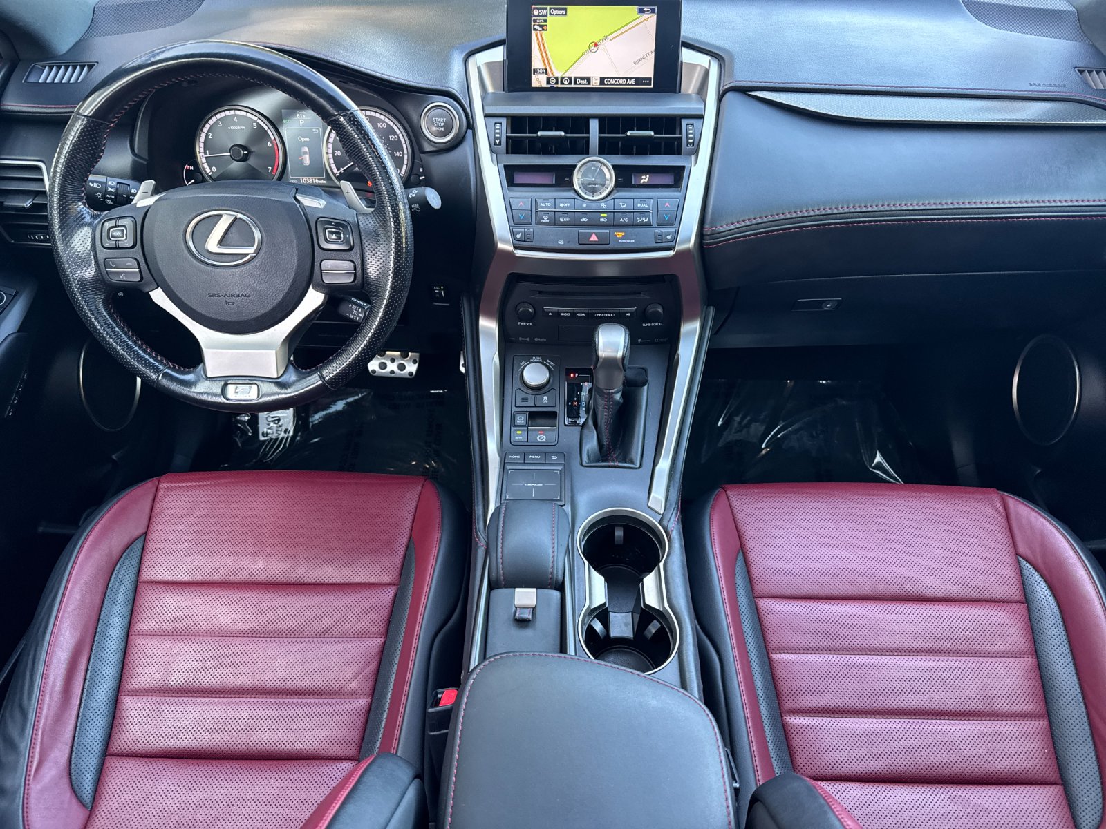 Used 2017 White Lexus 200t F Sport image 12