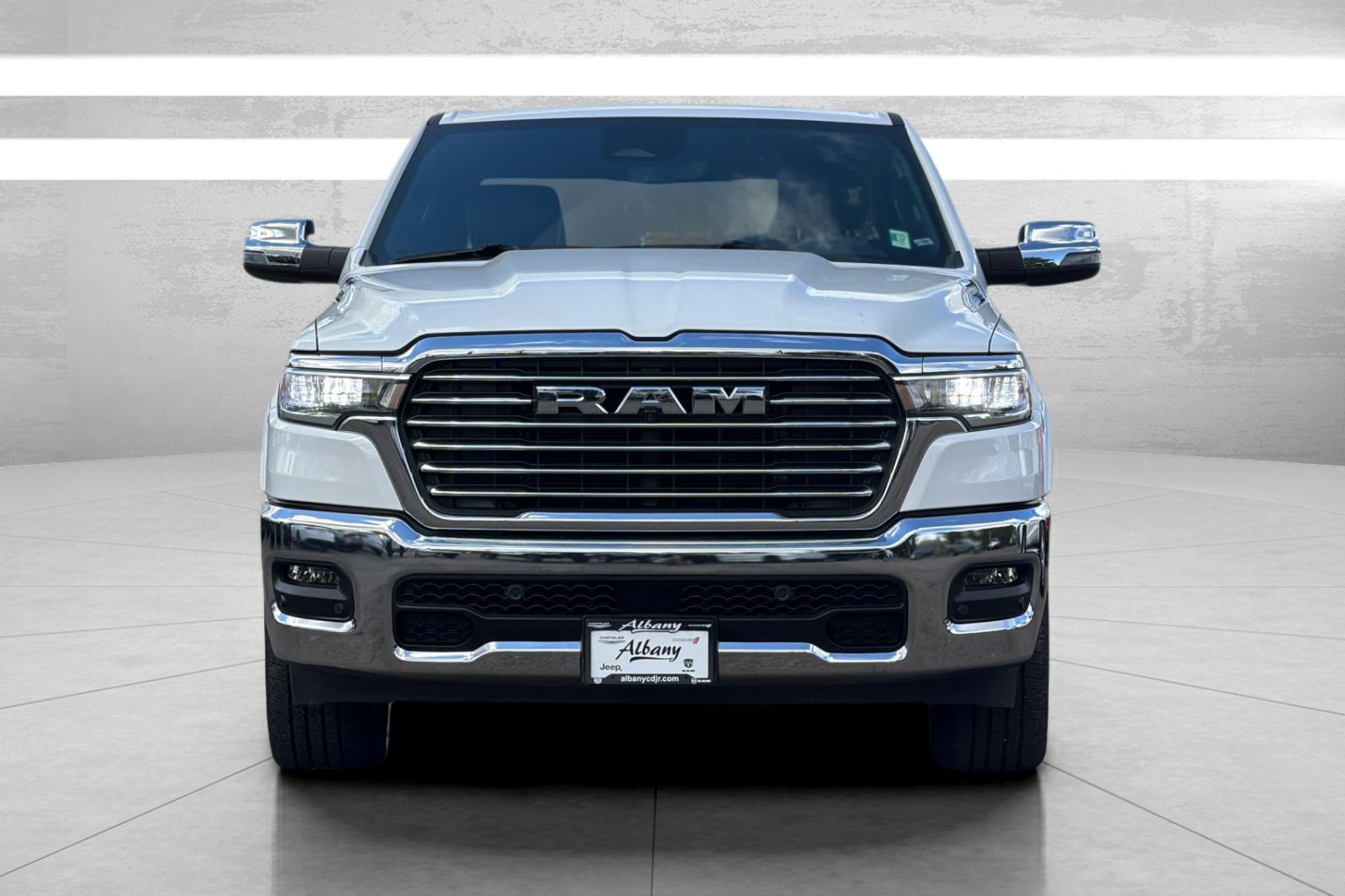 Used 2026 Bright White Clearcoat Ram Laramie image 3
