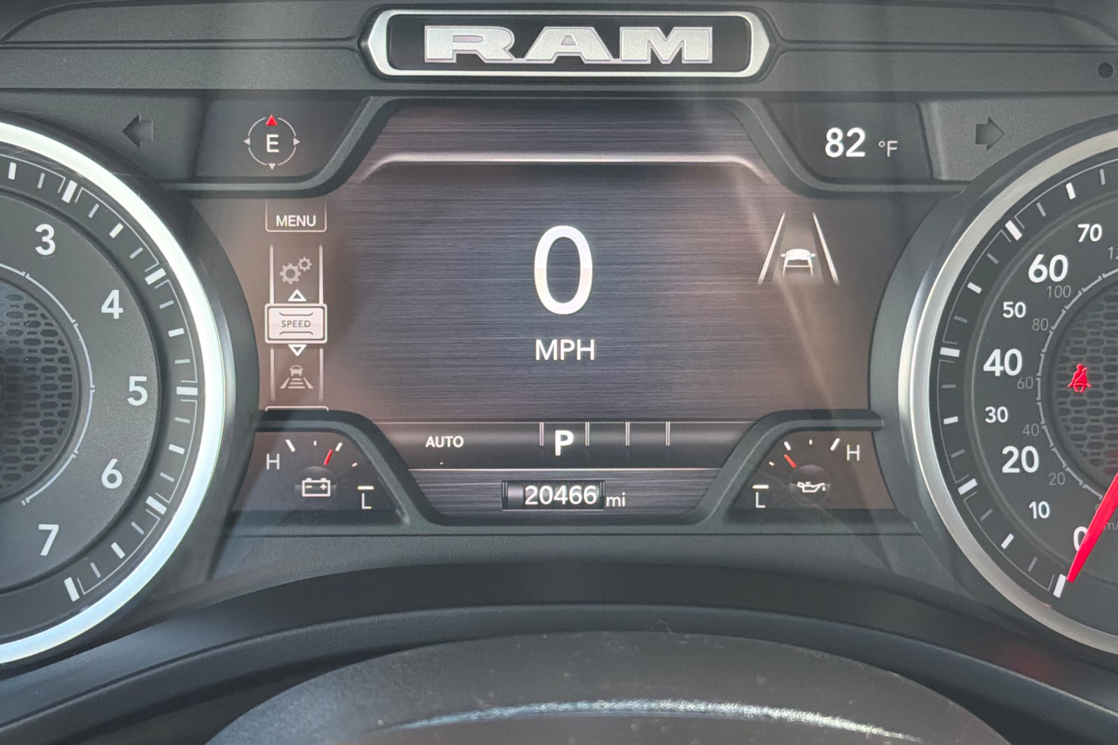 Used 2026 Bright White Clearcoat Ram Laramie image 23