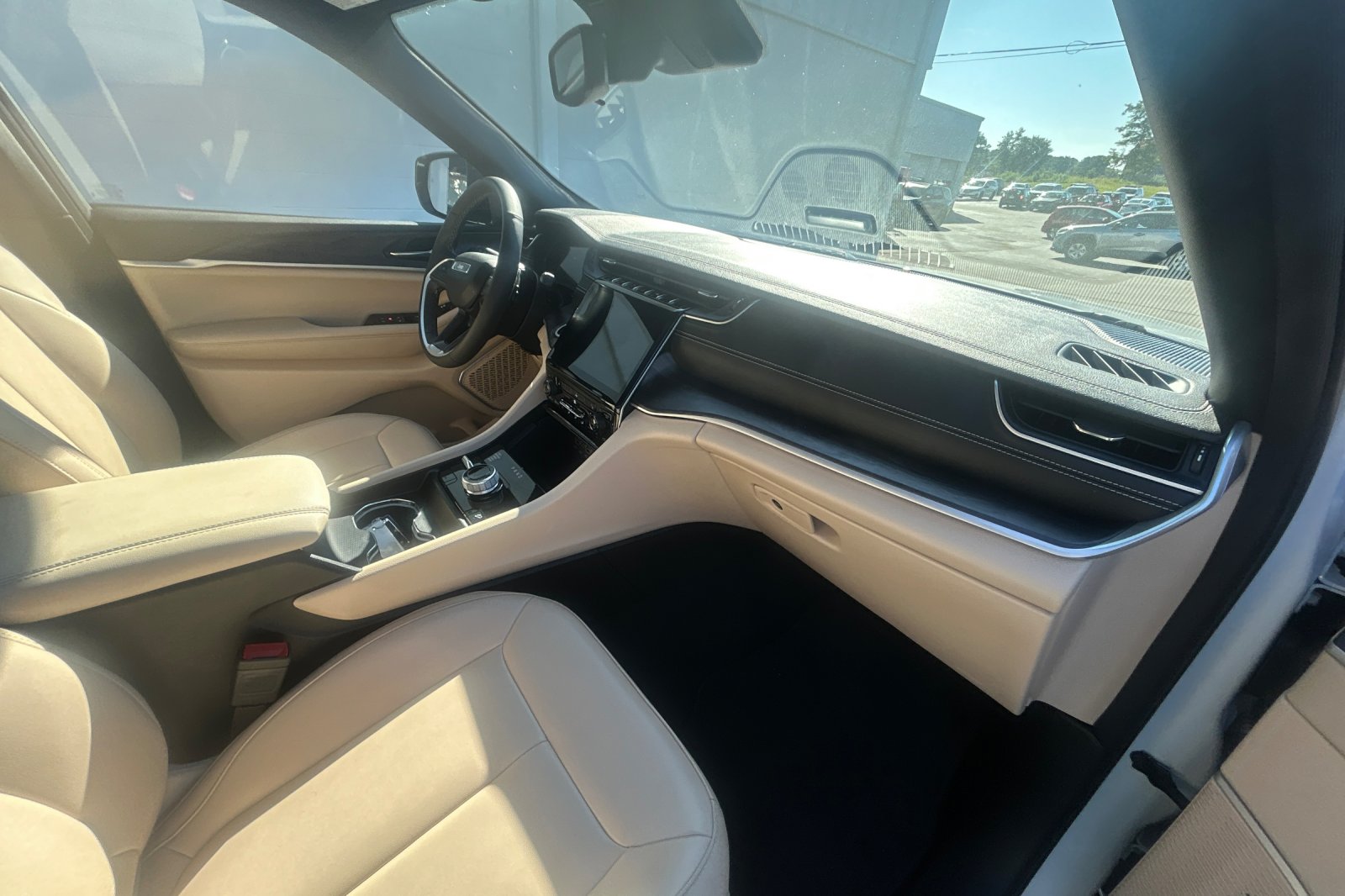 Used 2024 Bright White Clearcoat Jeep 4xe image 16