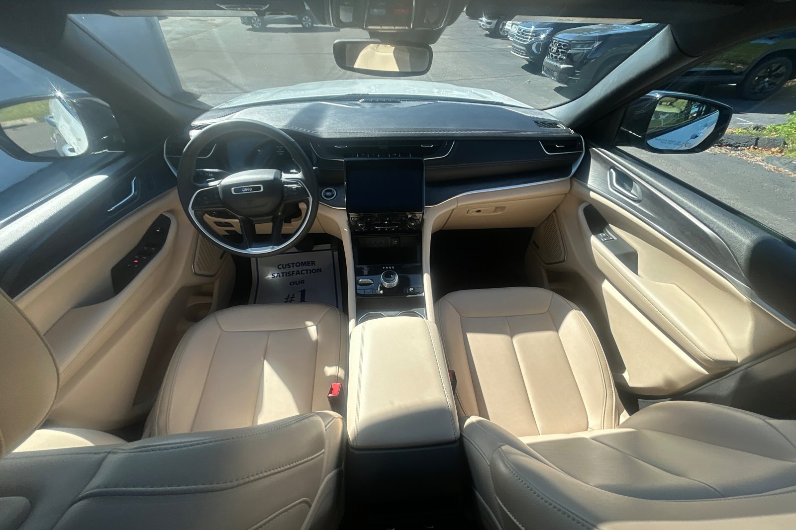 Used 2024 Bright White Clearcoat Jeep 4xe image 13