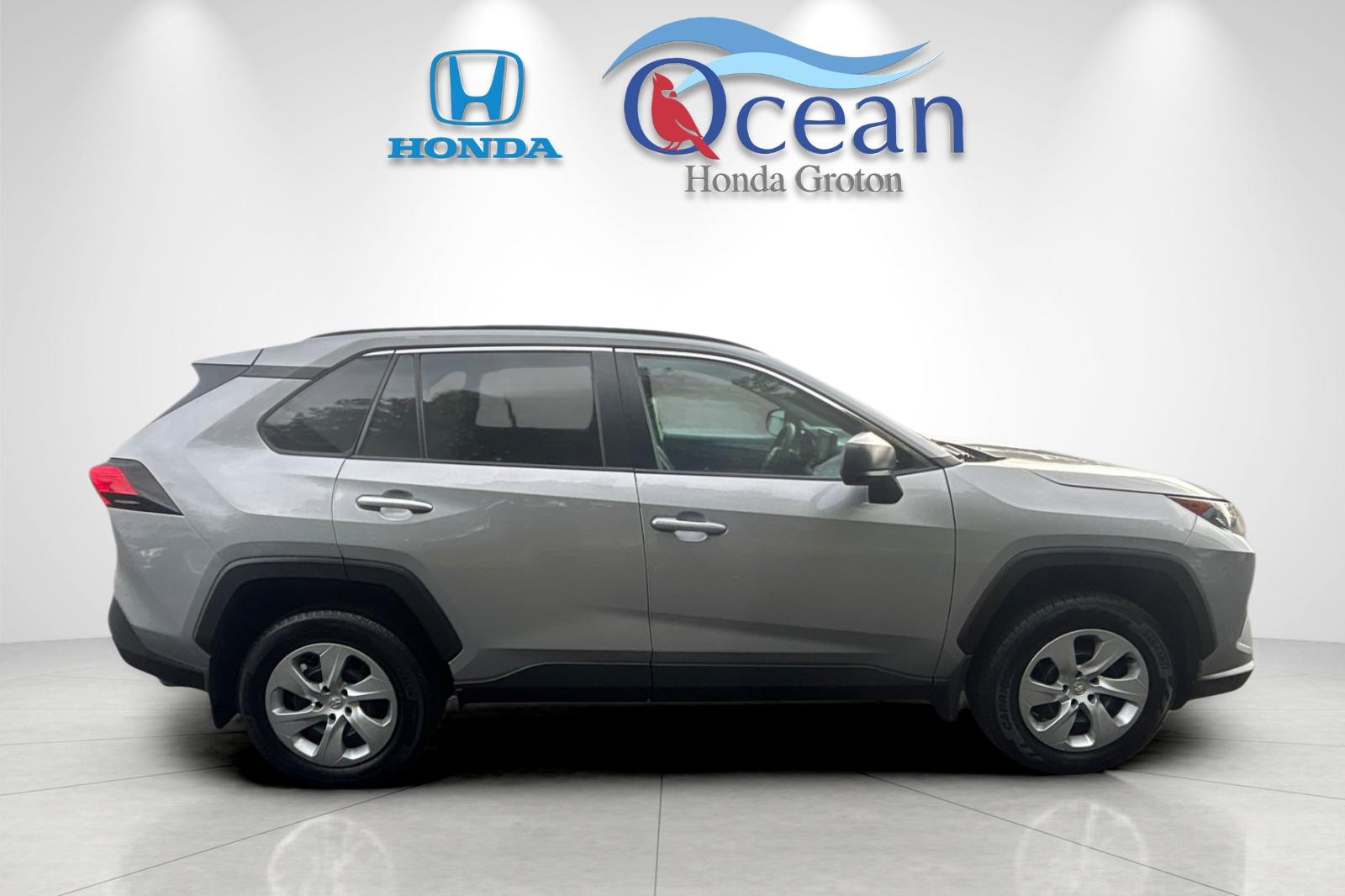 Used 2019 Silver Sky Metallic Toyota LE image 2