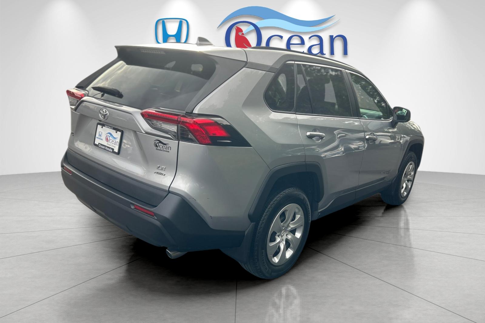 Used 2019 Silver Sky Metallic Toyota LE image 3