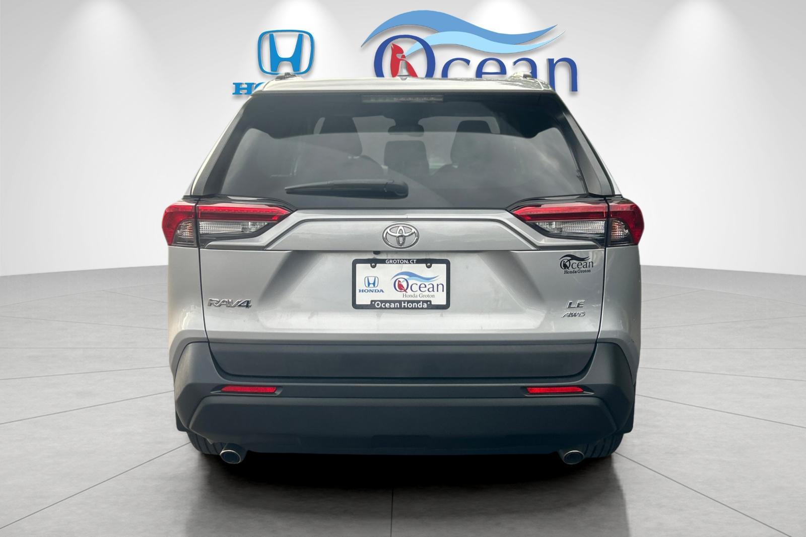 Used 2019 Silver Sky Metallic Toyota LE image 4