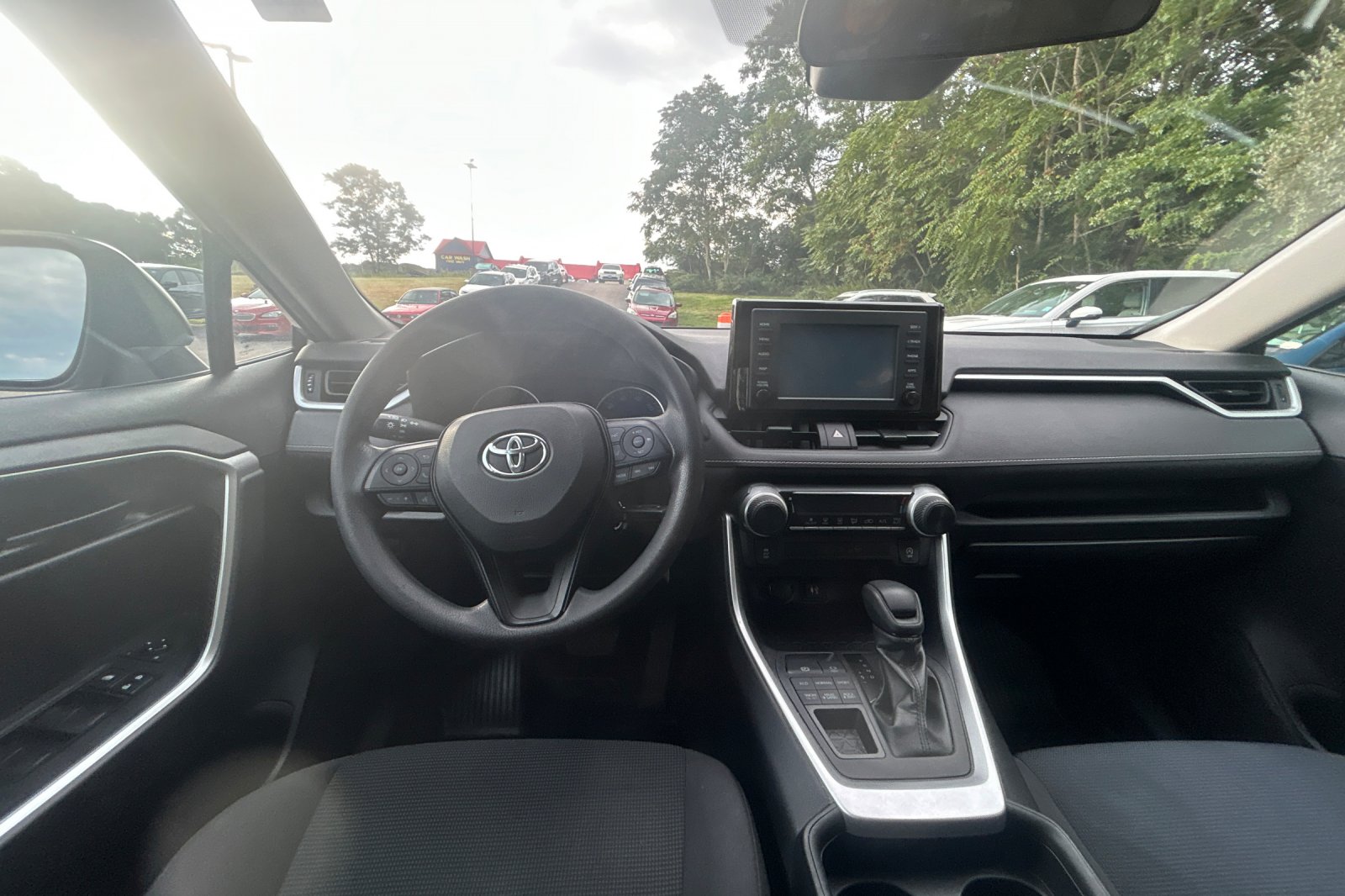 Used 2019 Silver Sky Metallic Toyota LE image 14