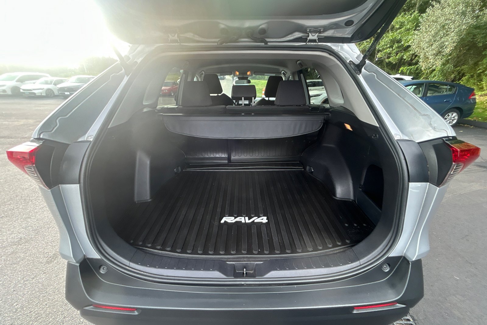 Used 2019 Silver Sky Metallic Toyota LE image 15