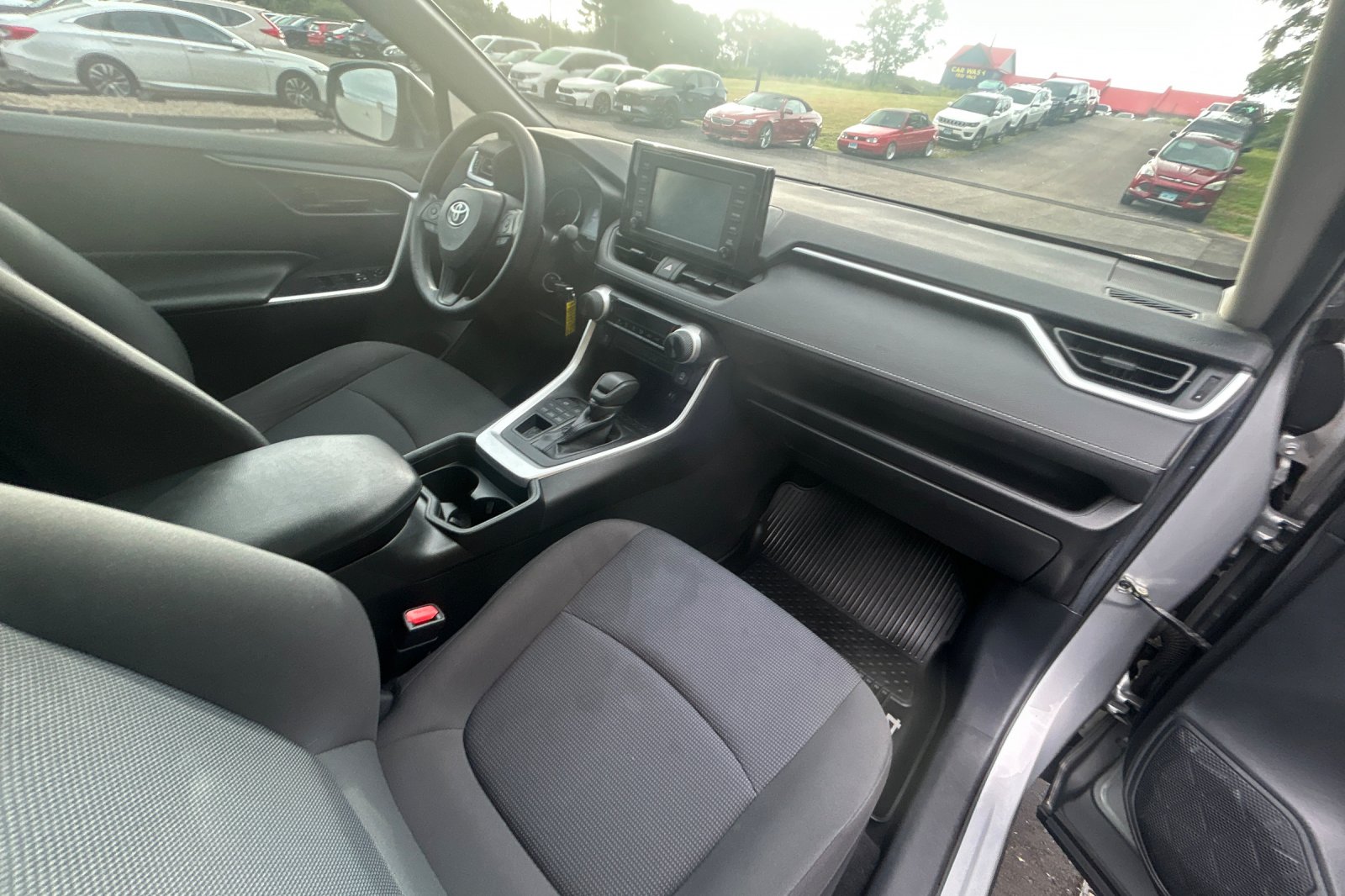 Used 2019 Silver Sky Metallic Toyota LE image 16