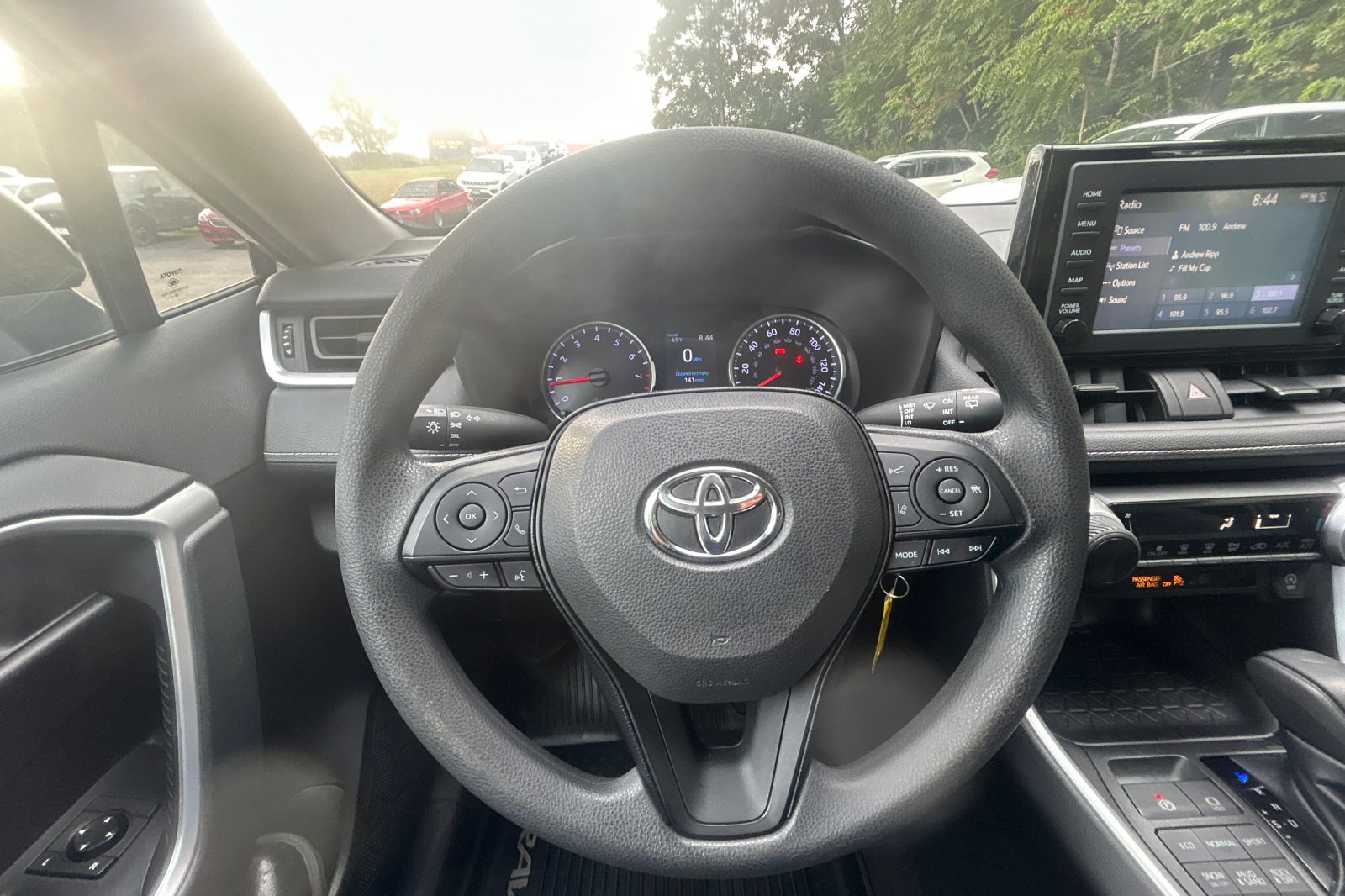 Used 2019 Silver Sky Metallic Toyota LE image 21