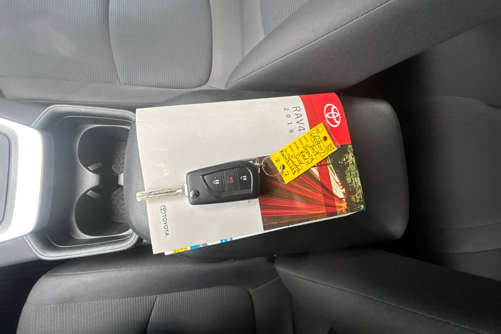 Used 2019 Silver Sky Metallic Toyota LE image 26