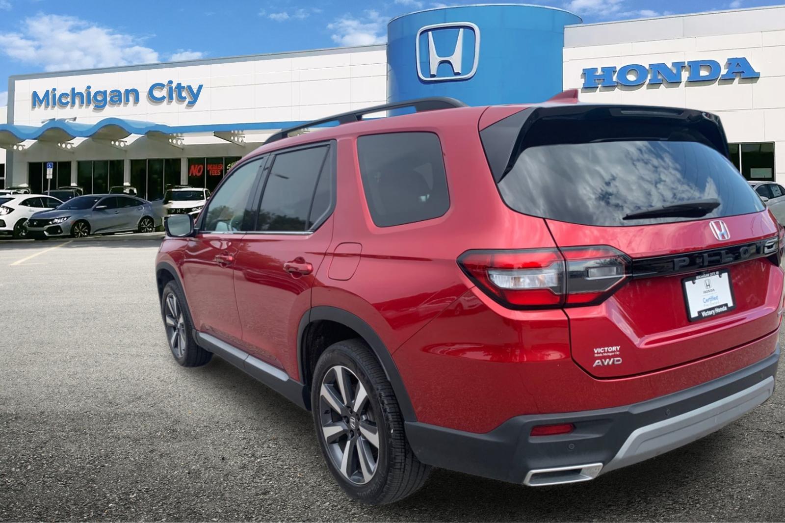 Certified Used 2025 Red Honda Touring image 3