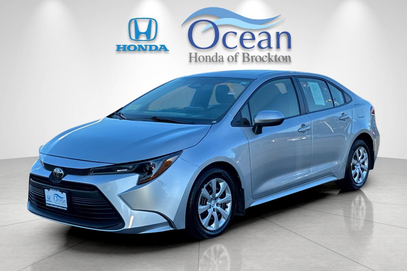 Used 2024 Classic Silver Metallic Toyota LE image 6