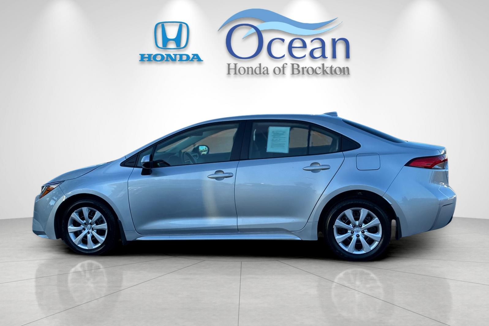 Used 2024 Classic Silver Metallic Toyota LE image 5