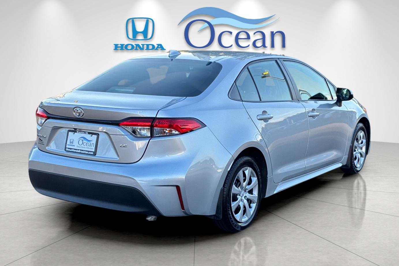 Used 2024 Classic Silver Metallic Toyota LE image 2