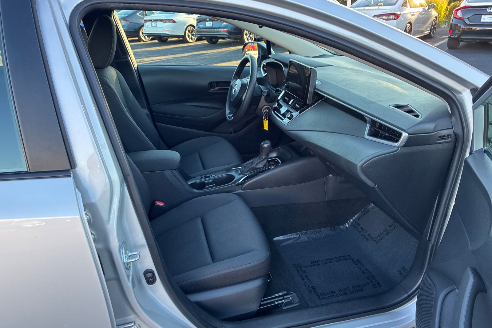 Used 2024 Classic Silver Metallic Toyota LE image 20
