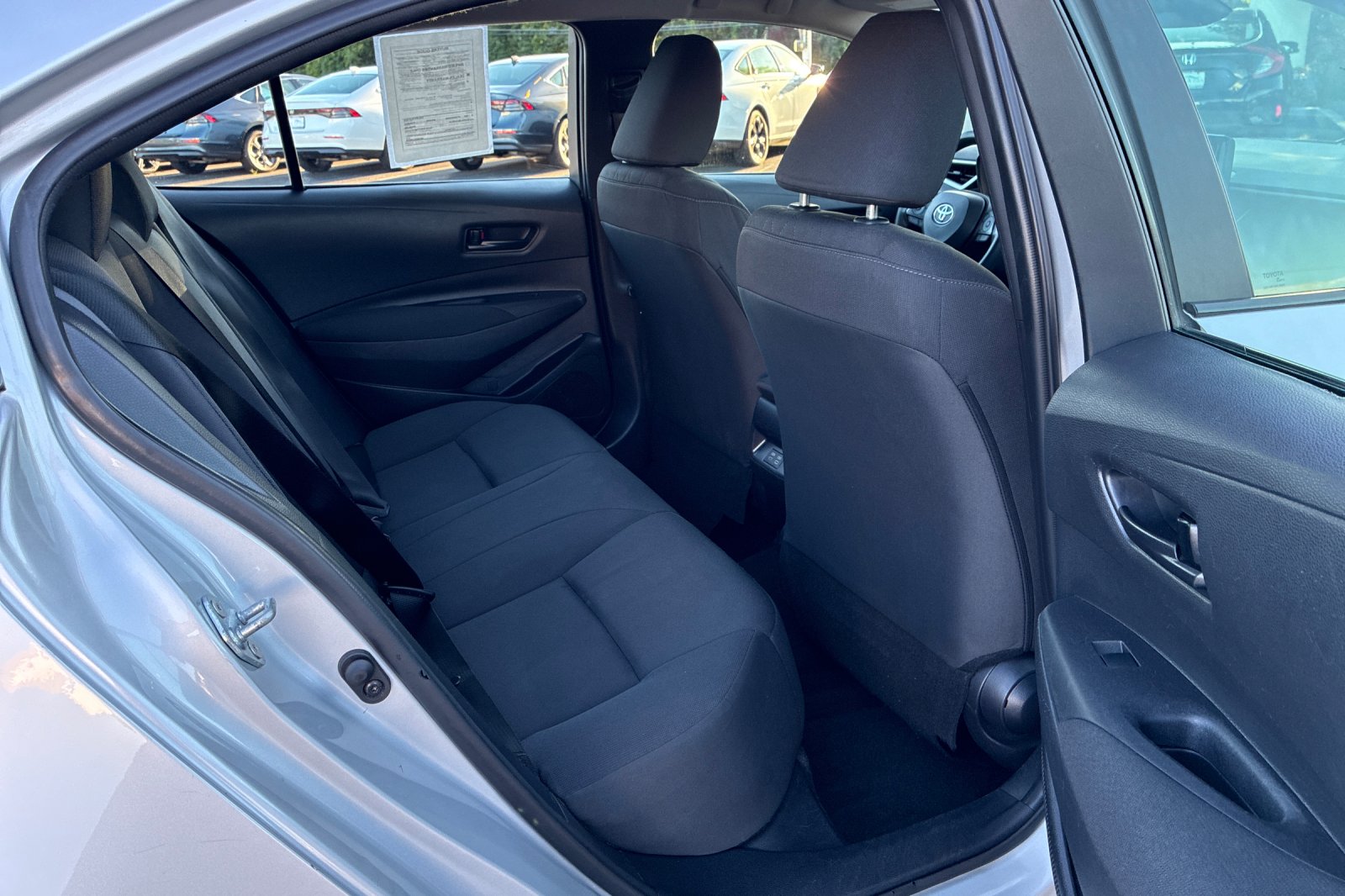 Used 2024 Classic Silver Metallic Toyota LE image 17