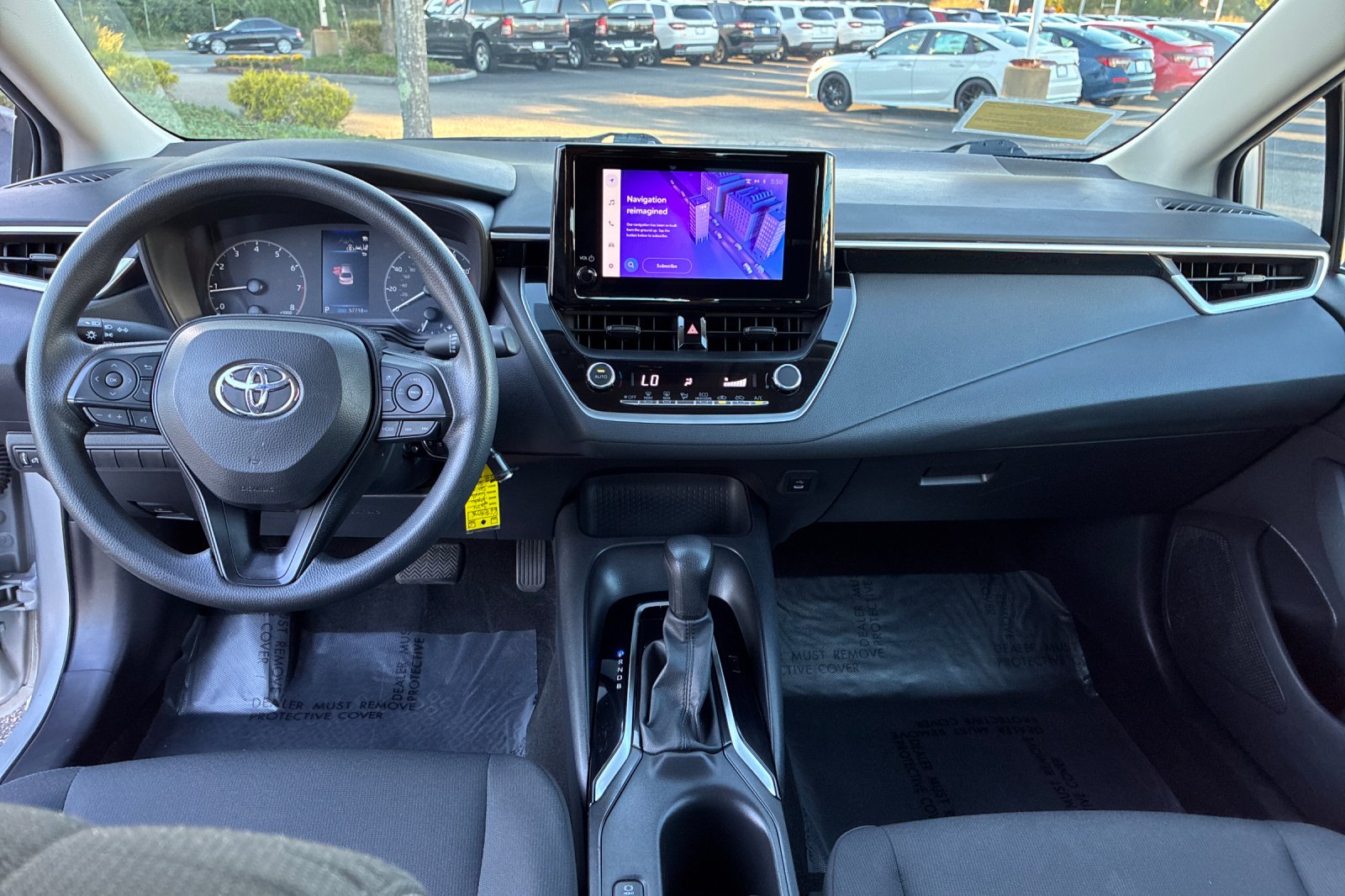 Used 2024 Classic Silver Metallic Toyota LE image 15