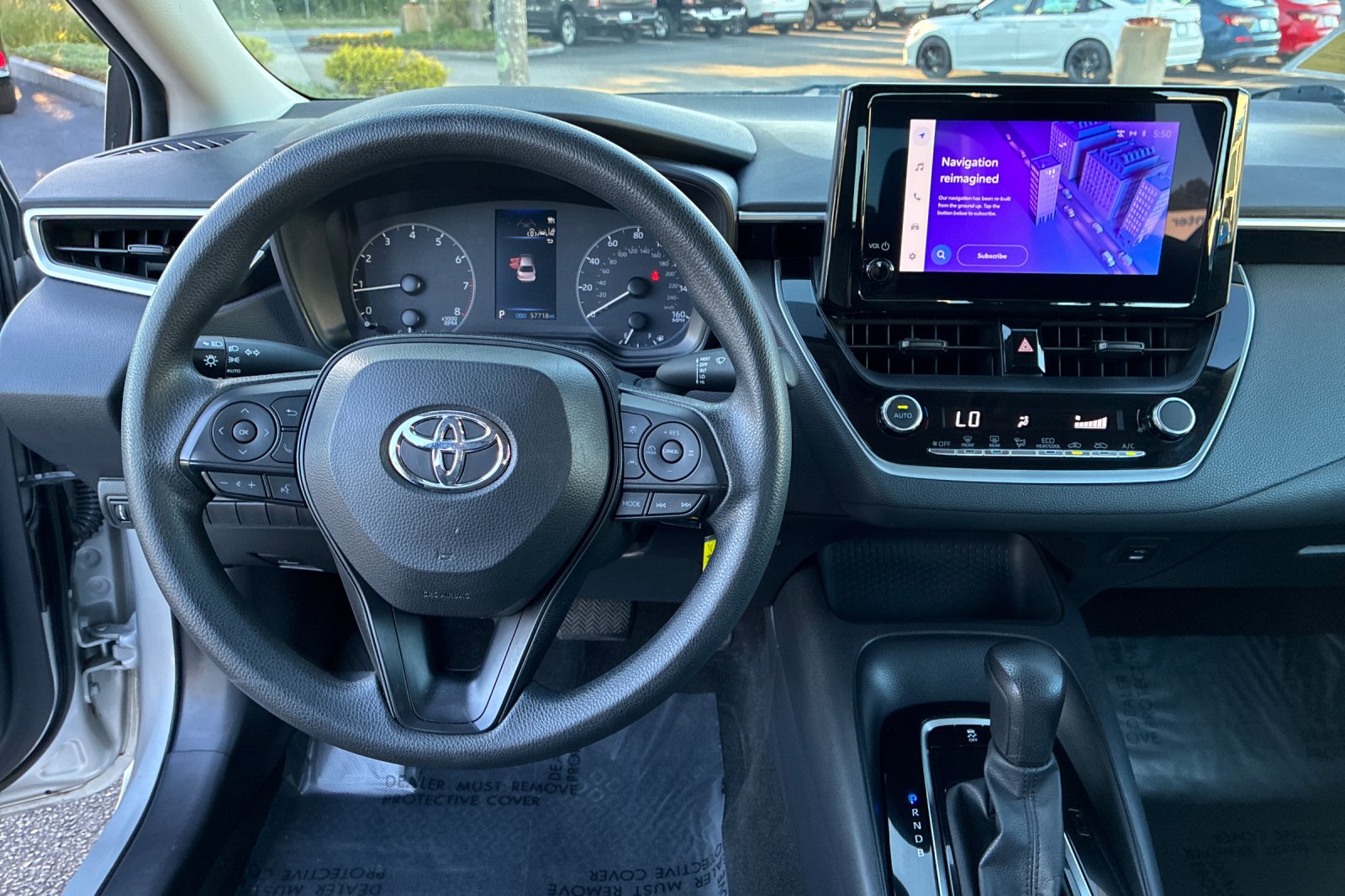 Used 2024 Classic Silver Metallic Toyota LE image 16