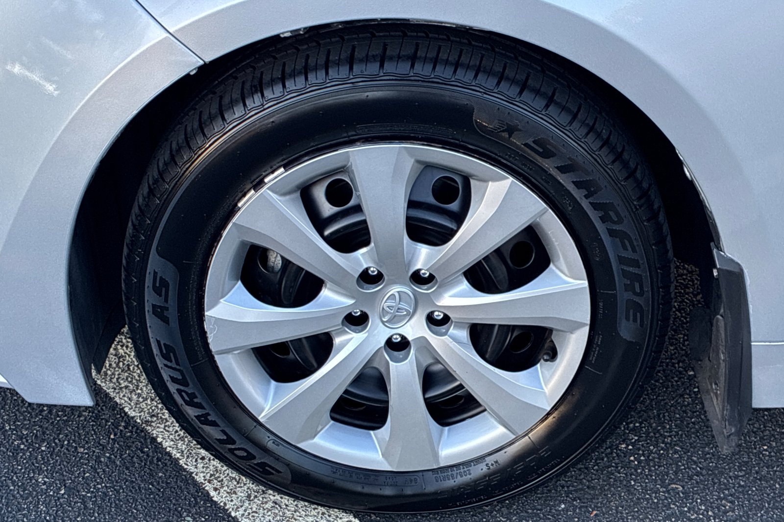 Used 2024 Classic Silver Metallic Toyota LE image 37